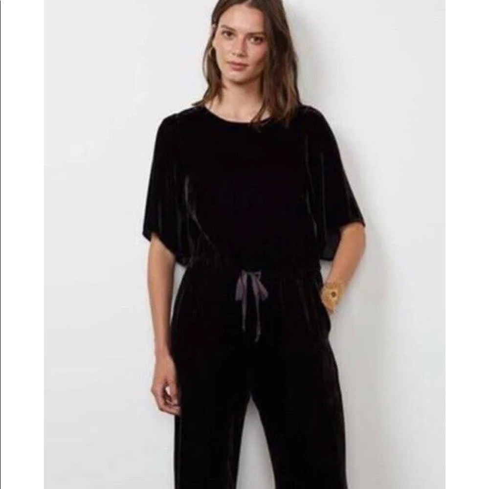 Velvet Graham Spencer Velvet Jumpsuit Wide